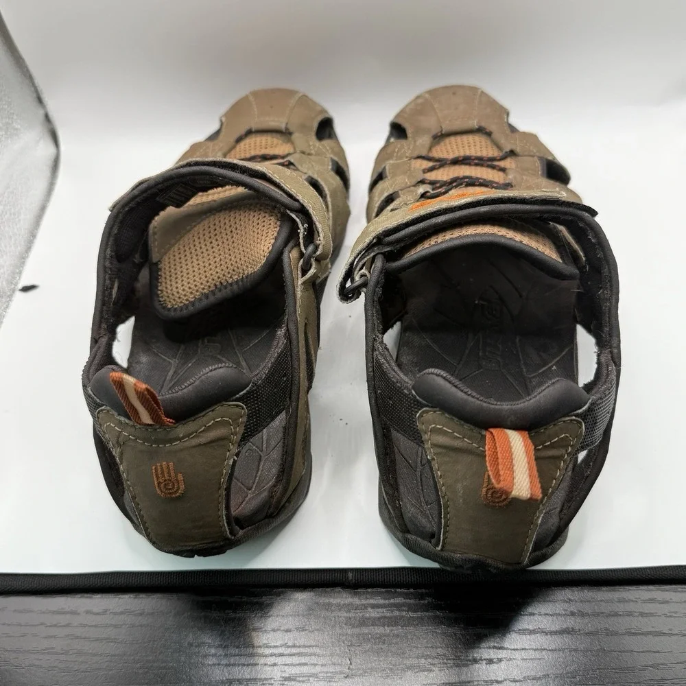 Teva Mens DEACON Sport Sandals Shoes Size US 11 Brown